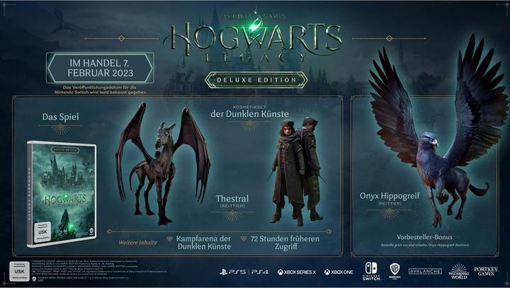 Immagine prodotto WB Hogwarts Legacy - Deluxe Edition (Xbox One S, DE)