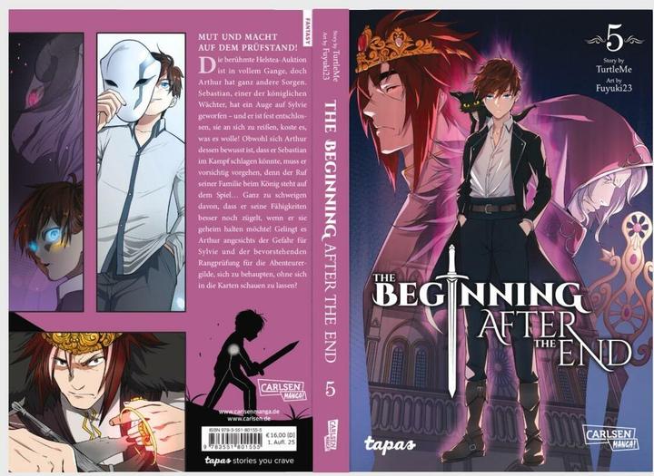Actual product image The Beginning after the End 5 (German, Fuyuki23, Gandalf Bartholomew, TurtleMe, 2025)