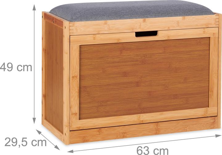 Produktbild Relaxdays Cal (63 x 29.5 x 49 cm)