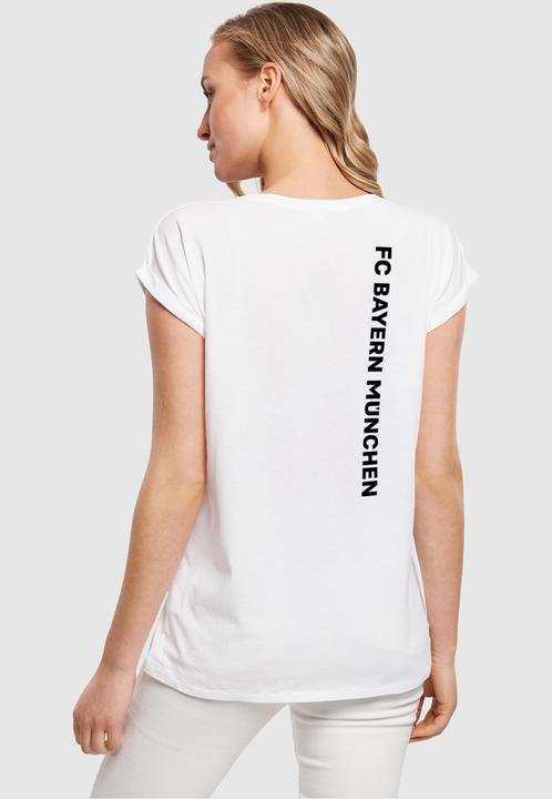 Actual product image FC Bayern München Ladies Mia San Mia Logo Extended Shoulder Tee - 115223 (M)