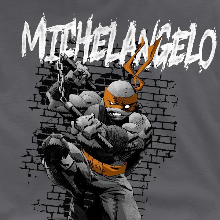 Immagine prodotto Teenage Mutant NT Maglietta Michelangelo Uomo (4XL)