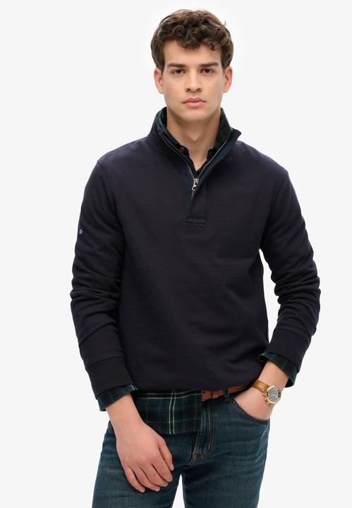 Immagine prodotto Superdry Klassischer Henley-Jerseypullover aus Baumwolle (S)
