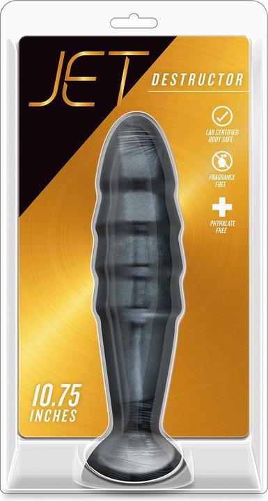 Immagine prodotto Blush Jet Destructor - Advanced Extreme 10.75 Inch Anal Butt Plug Morbido Dildo Stimolante Profondo - 2.5
