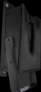 Actual product image Max Michel Zebra MC9000-G, MC9100-G, MC9200-G scanner holder with metal bracket