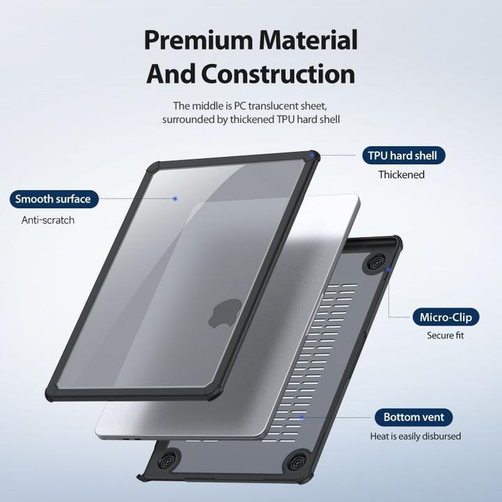 Image du produit Dux Ducis LCGM Protective Hard Case Housse de protection rigide Série (14", Apple)