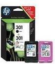 Actual product image HP 301 2-pack (M, FC, C, Y)