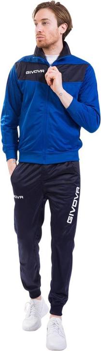 Produktbild Givova Tuta Visa Triacetato Trainingsanzug Blau/Marineblau TR018 0204 S (S)
