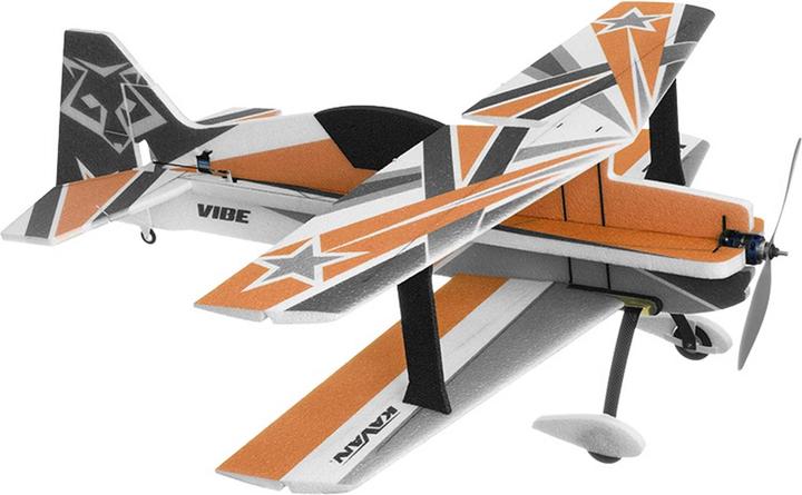 Actual product image Kavan VIBE Orange 3D-Kunstflug-Park-Flyer Doppeldecker aus EPP (Aerobatics)