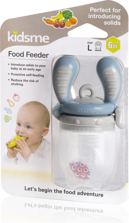 Actual product image Kidsme Foodfeeder - Azure - str. L (KIDS160337AZ)