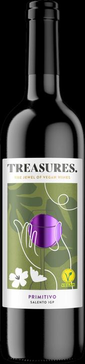 Produktbild Treasures Primitivo Salento IGP, Vegan Bio (1 x 75 cl, 2021)
