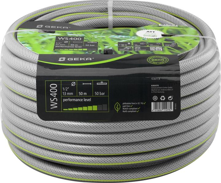 Immagine prodotto Karasto Tubo per acqua WS400 Lunghezza 50 m Ø interno 13 mm Ø esterno 17 mm (50 m, 13 mm)