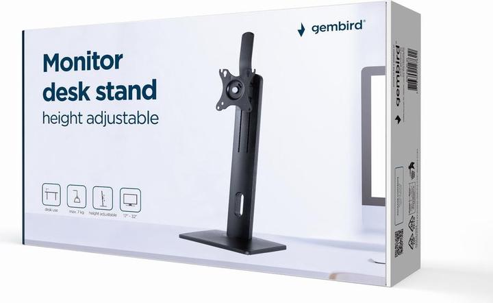 Produktbild Gembird Stojak na monitor z regulacją wysokości 17-32inch do 7kg (Tisch, 32")