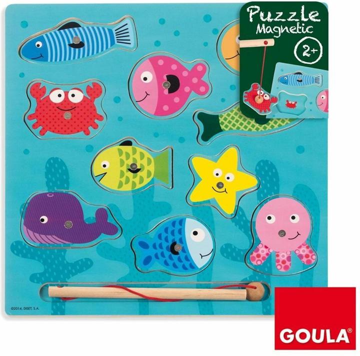 Actual product image Goula Fishing puzzle fish (10 pieces)