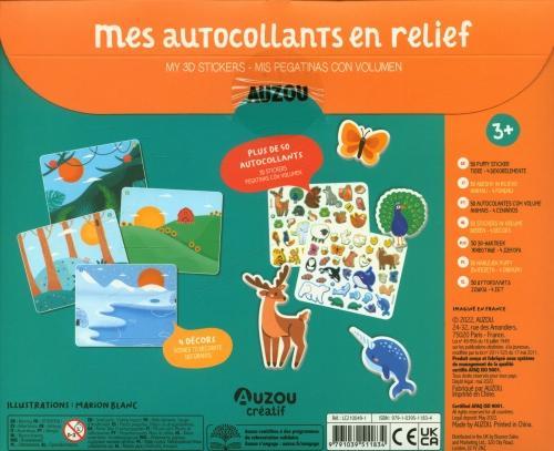 Immagine prodotto Auzou France Animaux: i miei autocollanti in rilievo