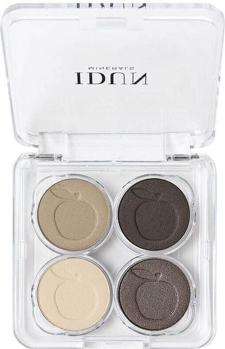 Actual product image IDUN Minerals Palette Eyeshadow Lejongap (Brown, Grey)