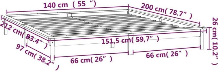 Produktbild VidaXL Rog (200 x 200 cm)