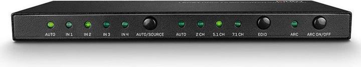 Actual product image Lindy 4 Port HDMI 2.0 18G Switch with Audio