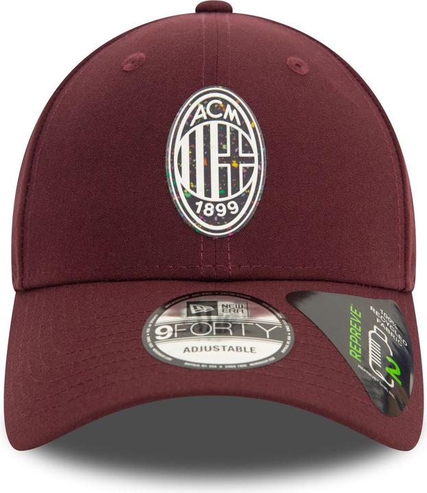 Actual product image New Era 9Forty Strapback Cap - REPREVE AC MAILAND maroon