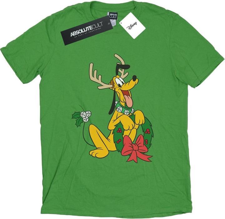 Disney Pluto Christmas Reindeer TShirt (S)