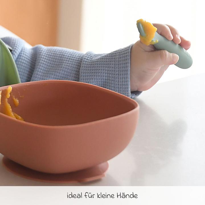 Actual product image Beaba Silicone learning spoon