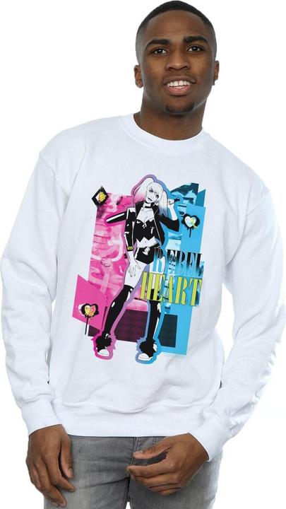 Immagine prodotto Felpa Harley Quinn Rebel Heart in cotone da uomo (XL)