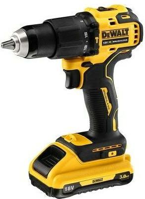 Image du produit DeWalt HAMMER DRILL 18V 65Nm 2x3.0Ah WITHOUT SHEETS DCD709L2T (Fonctionnement sur batterie)
