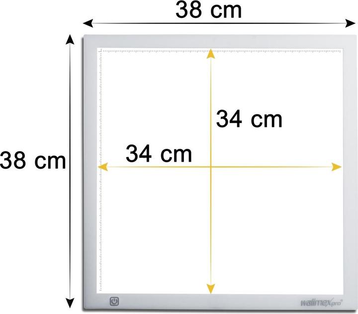 Actual product image Walimex Shining 380 light table (Surface luminaire)
