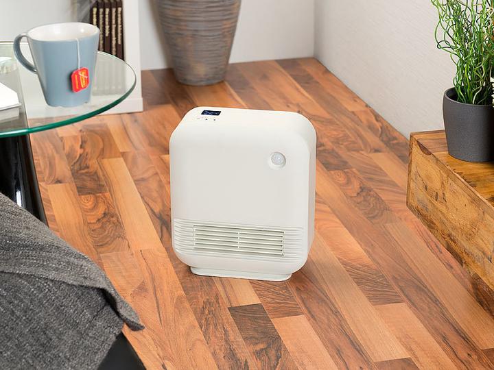 Actual product image Sichler Design ceramic fan heater with motion sensor, timer and display (1500 W)