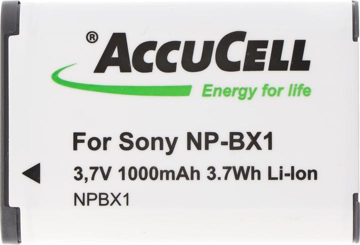 Image du produit AccuCell Akku passend für Sony NP-BX1, Cyber-shot DSC-RX100, kein Original Akku