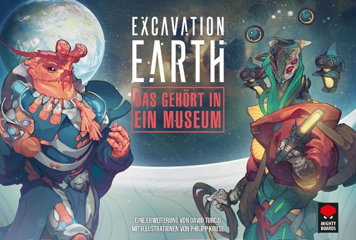 Produktbild Mighty Boards MIBD0004 - Excavation Earth - Das gehört in ein Museum (DE-Erweiterung) (Deutsch)