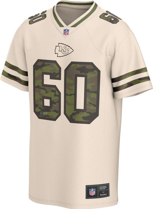 Actual product image Fanatics Kansas City Chiefs NFL Supporters Jersey sand camo - L (L)