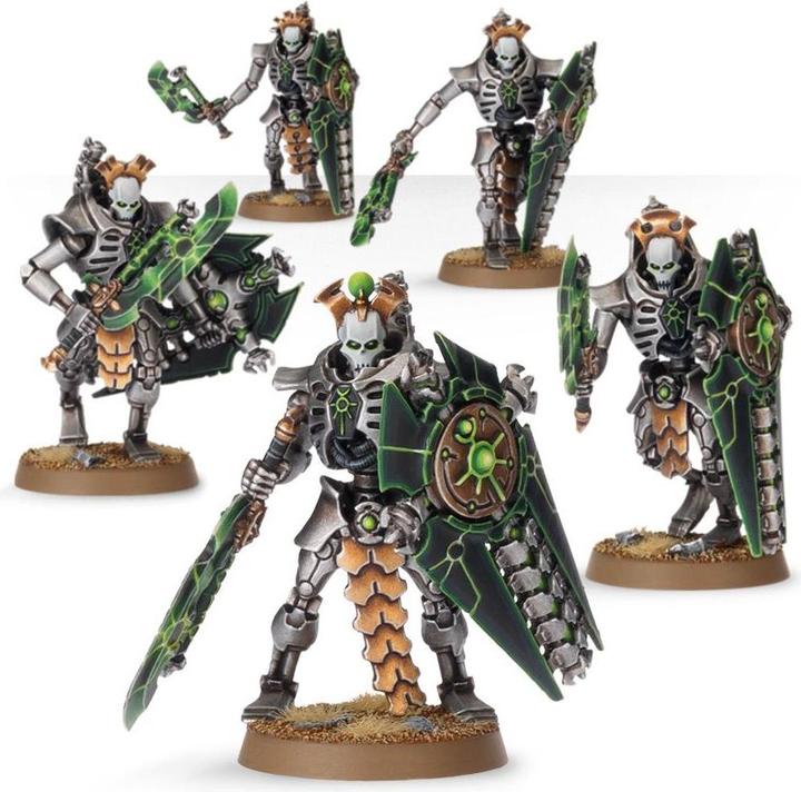 Actual product image Games Workshop Warhammer 40,000 - Necron's Triarch Praetorians (Plastic)