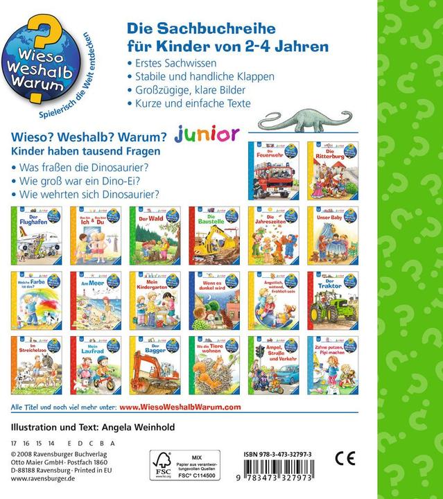 Produktbild Ravensburger Die Dinosaurier (Deutsch, Angela Weinhold, 2012)