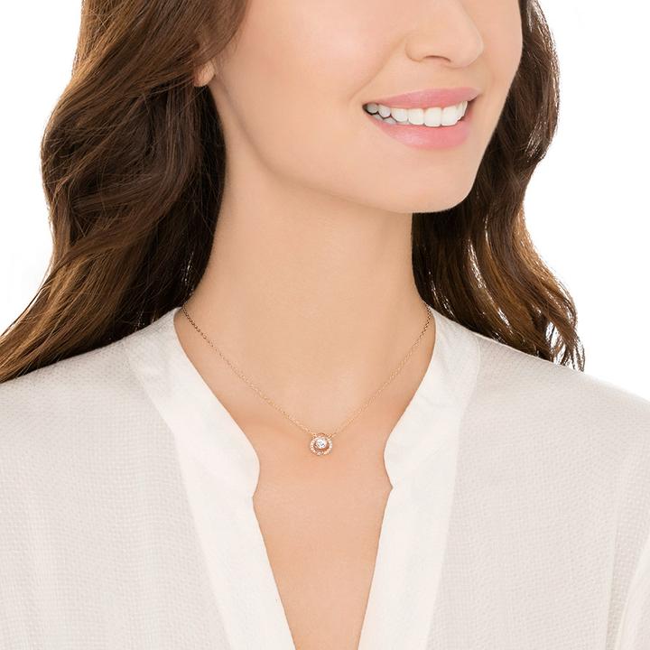 Image du produit Swarovski Collier Sparkling Dance Round (Métal, 38 cm)