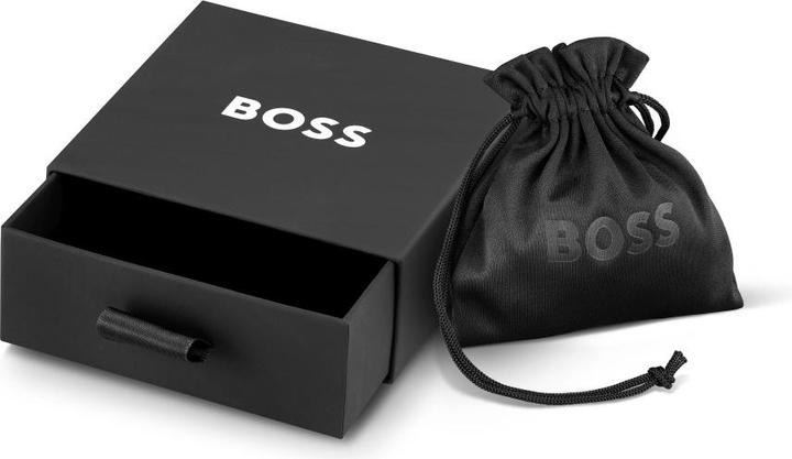 Produktbild Hugo Boss Fashion brown leather bracelet 1580496 - Length: 19 cm (19 cm, Edelstahl)