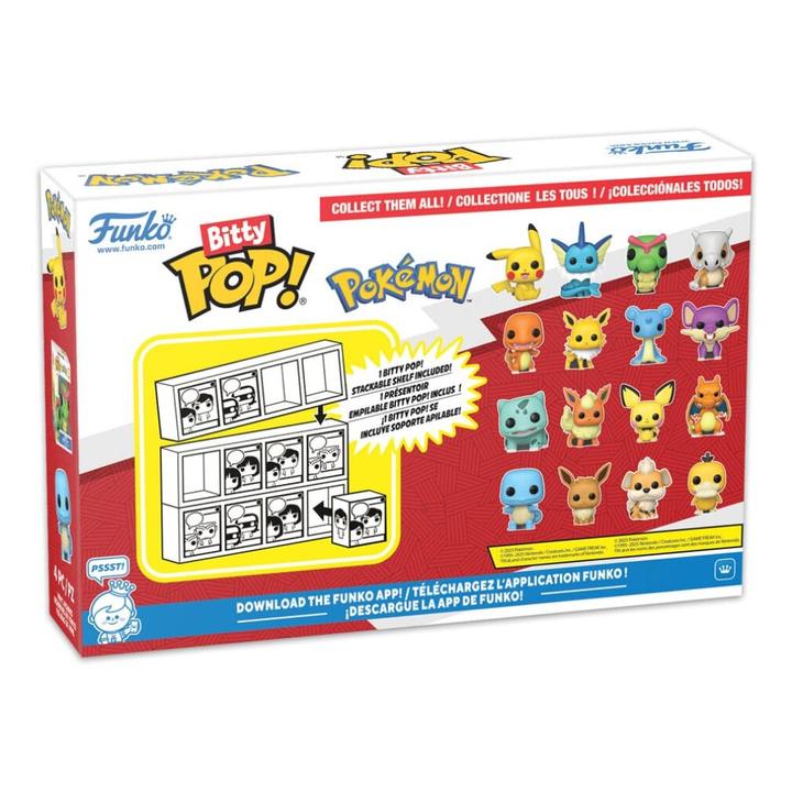 Immagine prodotto Funko Bitty POP! 4 Pack Pokemon: Squirtle
