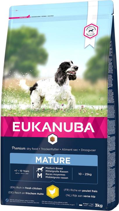 Produktbild Eukanuba Senior Medium Breed (Senior, 1 Stk., 3000 g)