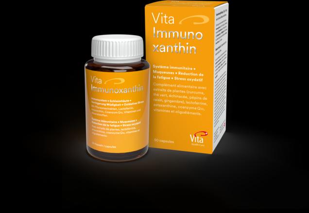 Actual product image Vita Immunoxanthin capsules (50 pcs) (50 Piece, Capsules, 185 g)