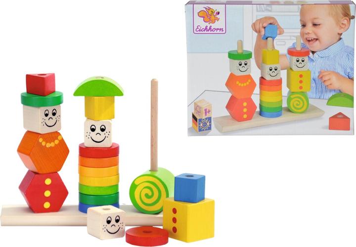 Produktbild Eichhorn Figuren Steck Puzzle (20 Teile)