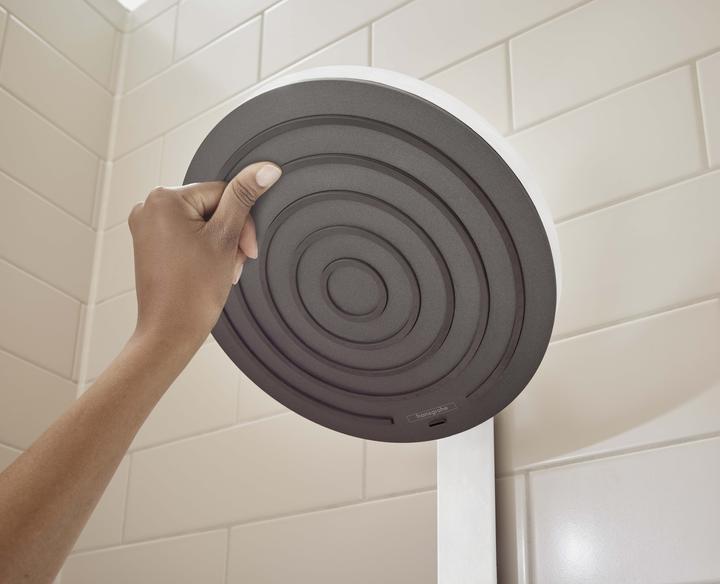 Produktbild hansgrohe Showerpipe 260 2jet mit ShowerTablet Select 400 : Farbe - Matt White