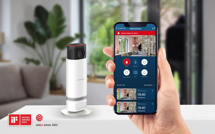 Actual product image Bosch Smart Home Eyes indoor camera II
