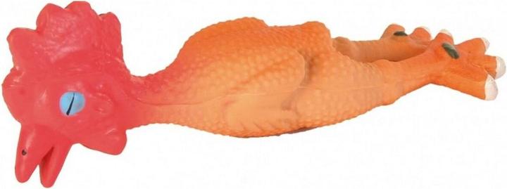 Actual product image Trixie Chicken latex 15cm with squeaker (Snack bag dog)