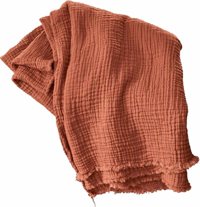 Actual product image Loberon Plaid Altoona coral (130 cm, H)