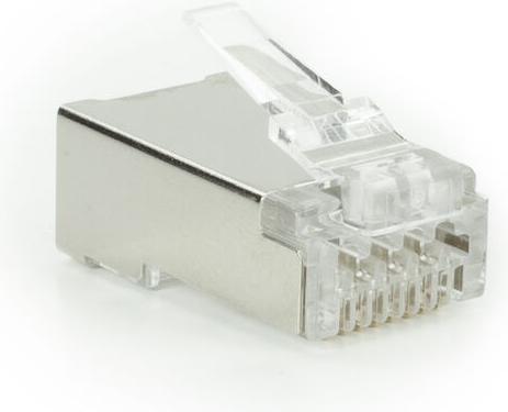 Connettore modulare RJ45 schermato passante CAT6A