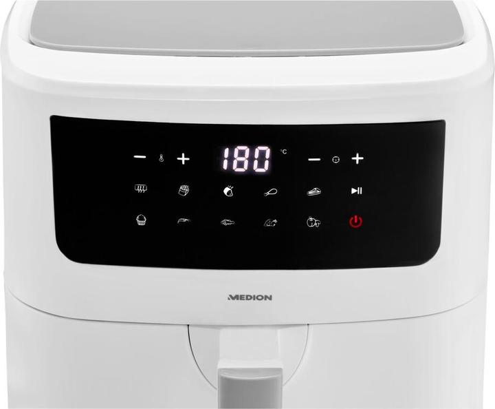 Produktbild Medion MD 11750 Life P10 XL Duo-Heissluftfritteuse 6,8 l, weiss