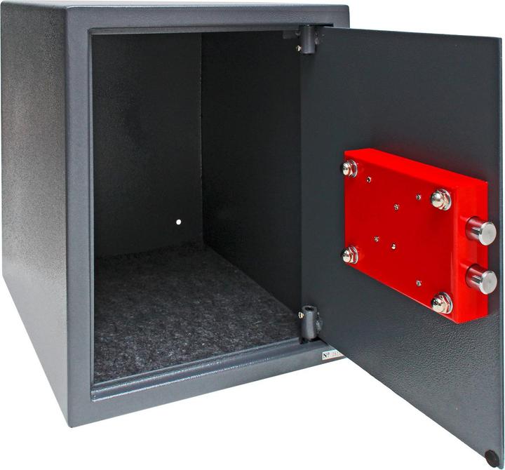 Produktbild Dema Möbeltresor Wandtresor mit Schlüssel 42 Liter 30x37x38 cm (42 l)