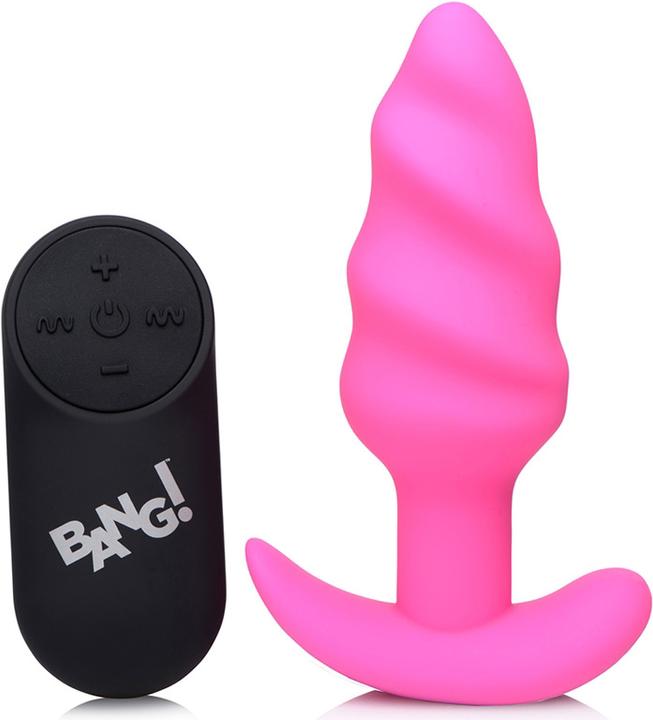 XR Brands 21X Plug anale vibrante in silicone con Remotel