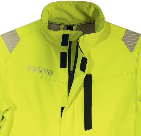 Uvex Sports Veste softshell uvex suXXeed multifunction jaune, jaune chaud XL (XL)