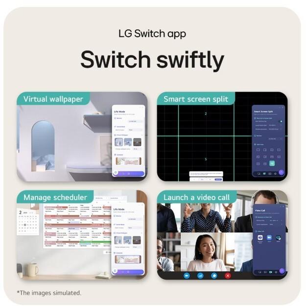 Produktbild LG 24U631A-B (2560 x 1440 Pixel, 24")