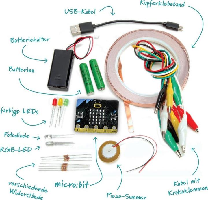 Actual product image Joy-it Adventure Electronics MicroBit-V2, Open Roberta Edition